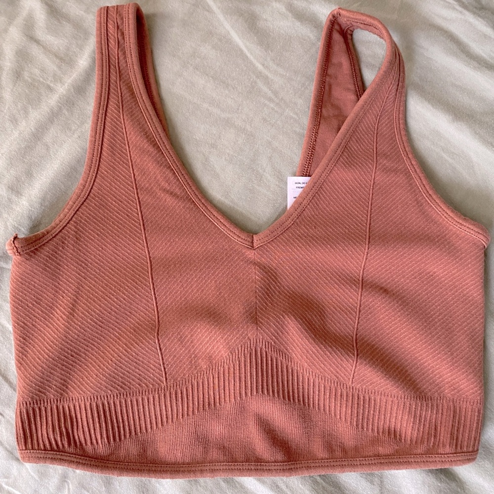 Gymshark Women's Ribbed V-Neck Bralette
